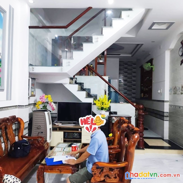 Q12.307. hxh thẳng 1 trục, 50m ra mt nguyễn thị kiểu, gần bia tiger, khu dân trí, 4 tầng, nhỉnh 5