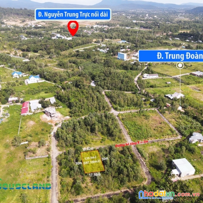 Duy nhất còn một lô tại ấp khu tượng, xã cửa dương, phú quốc