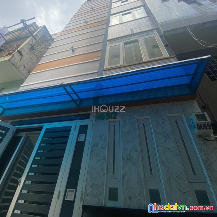 Nhà quận 5 - phan văn trị 1 trệt 1 lửng 3 lầu - giá 4.8 tỷ tl.