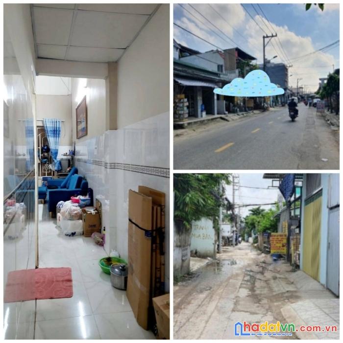 Nhà mặt tiền ngay cầu ông dầu 3.9 x 15m 3.7 tỷ đường số 1, kp5 hiệp bình phước