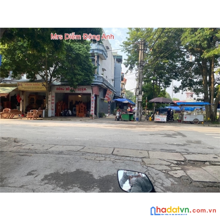 Cần bán lô đất 2 mặt tiền 78.1m  khu x4 hà phong, liên hà, đông anh. giá hơn 40 triệu