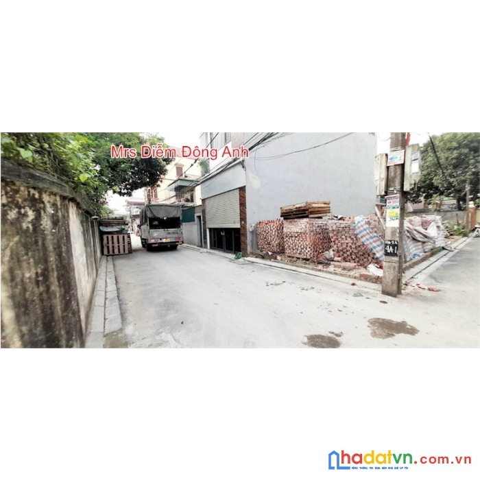 Cần bán đất lô góc 58.5m giá 57 triệu tổ 9 thị trấn đông anh. giá cả thương lượng