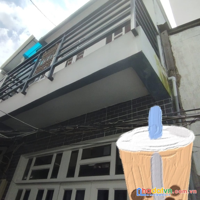 Nhà mới bùi đình túy 28m2  2 tầng 2 phòng ngủ xe hơi đậu cửa 20 m  hẻm thông tứ tung giá 3 tỷ 5