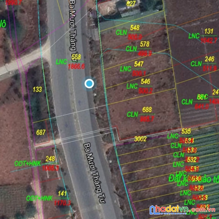 Cần bán gấp lô đất mặt tiền vành đai 30/4 cách bến xe phía nam 700m