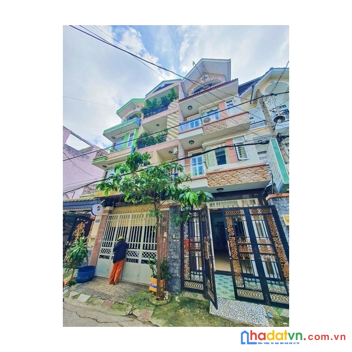 Nhà lê văn quới bình trị đông a bình tân. hxh thông, 4 tầng  64m2 giá siêu rẻ.