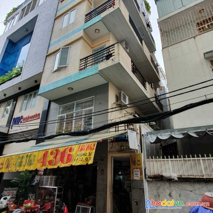 Hẻm xe hơi 3/2. dt:5m*8m. 5 tầng. 9.9 tỷ