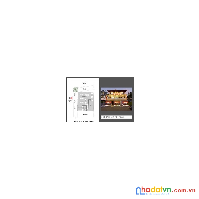 Chính chủ cần bán nhà 2 mặt tiền 3 tầng view sông ngay phố đi bộ tp hội an