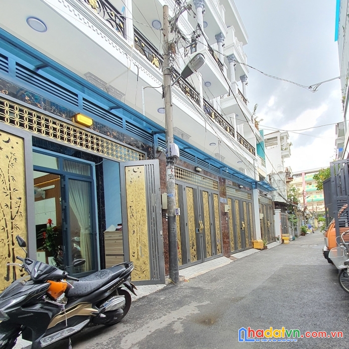 Nhà đẹp hẻm xe tải 5 tầng phạm văn chiêu 65m2 nhỉnh 8.x tỷ tl