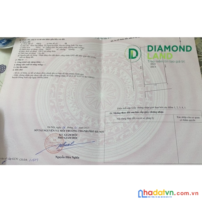 60m2 hoa hậu 2 mặt tiền đất đại bằng, nguyên khê, đông anh.