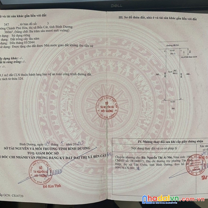 Sở hữu ngay lô đất siêu đẹp tại chánh phú hòa