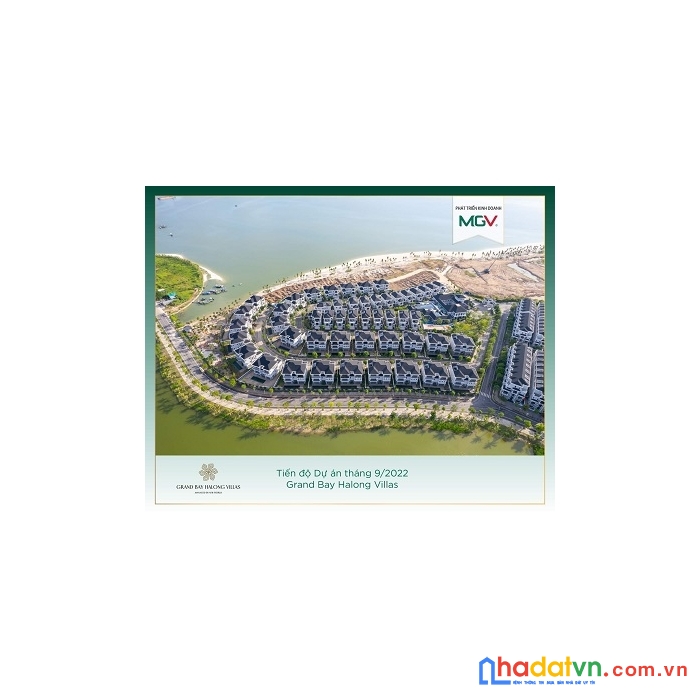 Dinh thự biệt lập grand bay hạ long hiếm có mặt biển riêng tại vịnh di sản.
