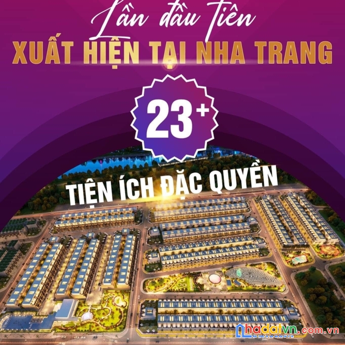 Nhà phố biệt lập trung tâm nha trang giai đoạn 1