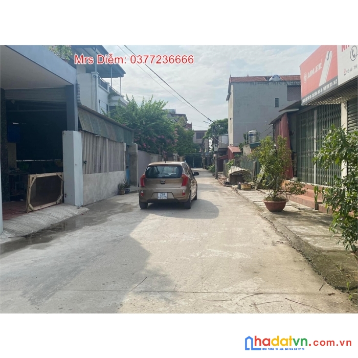 Mrs diễm. cần bán 69.5m đất lô góc giá 45 triệu tại lương quy, đông anh.