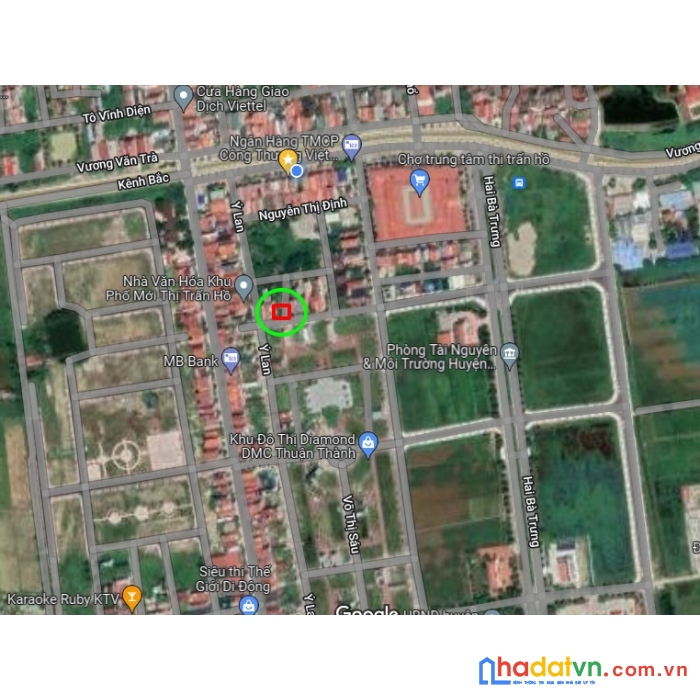 Bán nhanh lô đất trục 20,5 đối diện lk1 dmc, thuận thành, bắc ninh, giá bay nhanh 3.6 tỷ