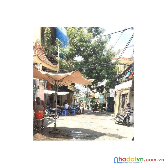 Nhà mới đep ở ngay âu cơ 78m2_nở hậu_hẻm thẳng 6m - gần trường đại học văn hiến