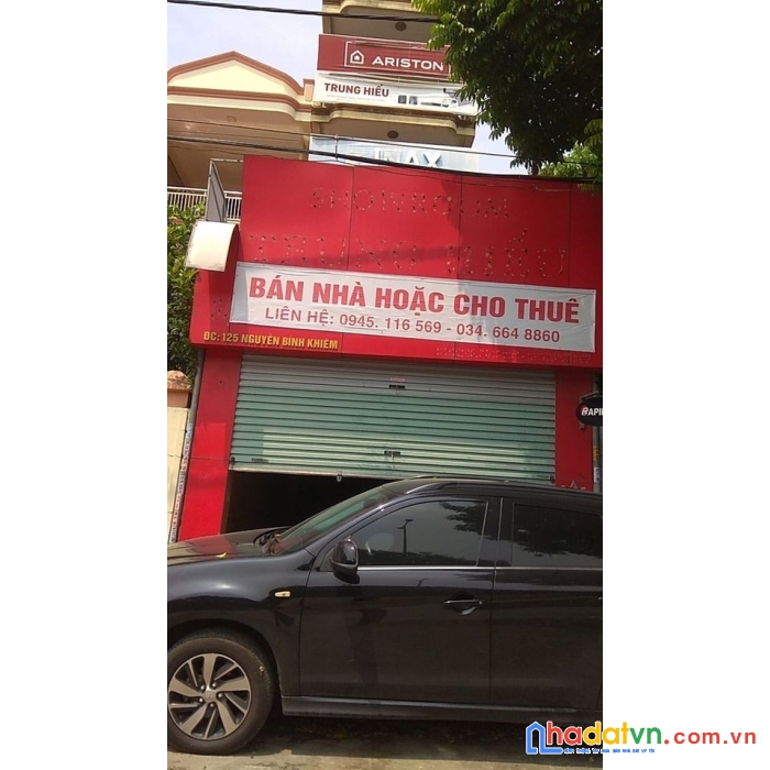 Chính chủ cần bán hoặc cho thuê nhà 4 tầng mặt đường nguyễn bỉnh khiêm khu đầm bà tài, ngô