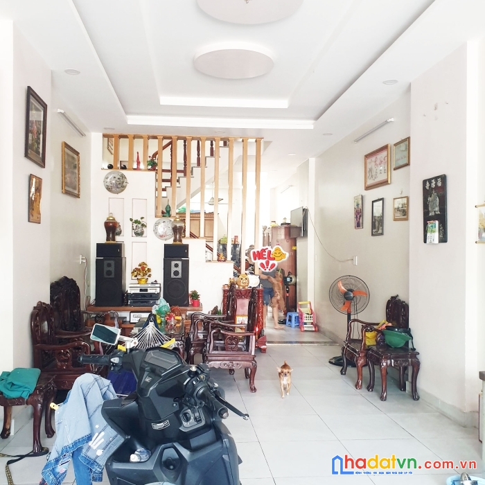 Q12.142. chủ gấp bán - nhà q12 giáp gò vấp, gần chợ cầu - 110m2, 4pn, hẻm xe tải, chỉ nhỉnh 6 tỷ.