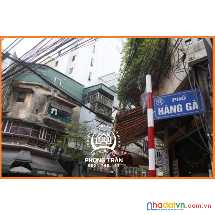 Bán nhà mặt phố hàng gà, hoàn kiếm chỉ: 75 tỷ, dt 152m2, kinh doanh đỉnh