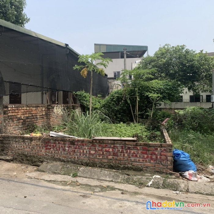 Bán đất mặt tiền 4.5m thạch bàn long biên ngõ thông 2 ô tô tránh 69m2