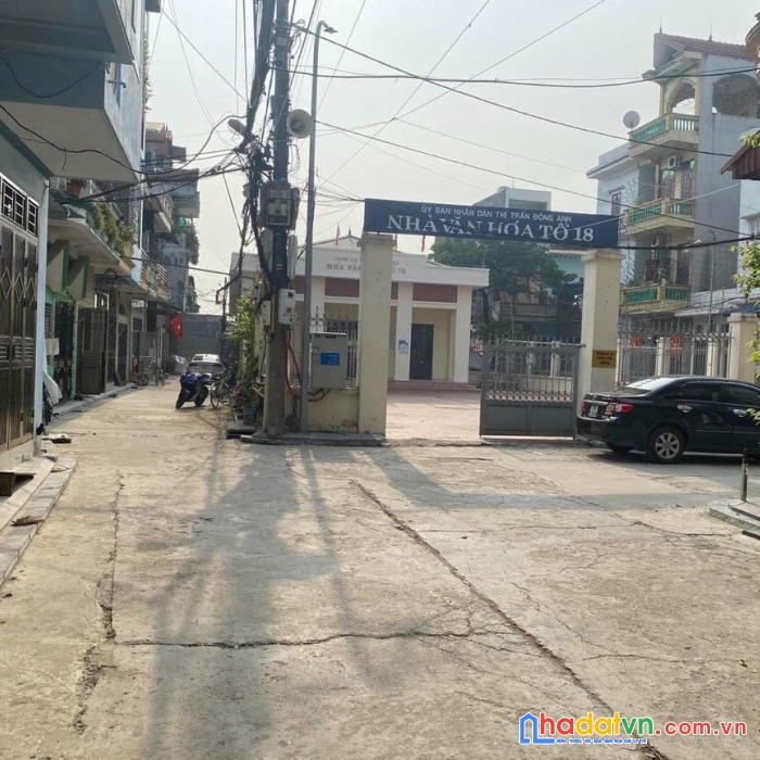 Mrs diễm cần bán 40m đất giá 1.6x tỷ tại tổ 18 thị trấn đông anh. ngay sát bệnh viện