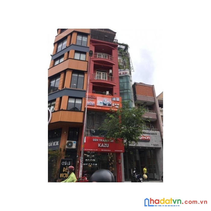 Bán nhà mt kinh doanh ngô quyền - hòa hảo, dt: 3.8x16m, 3 tầng giá chỉ: 18.5 tỷ tl