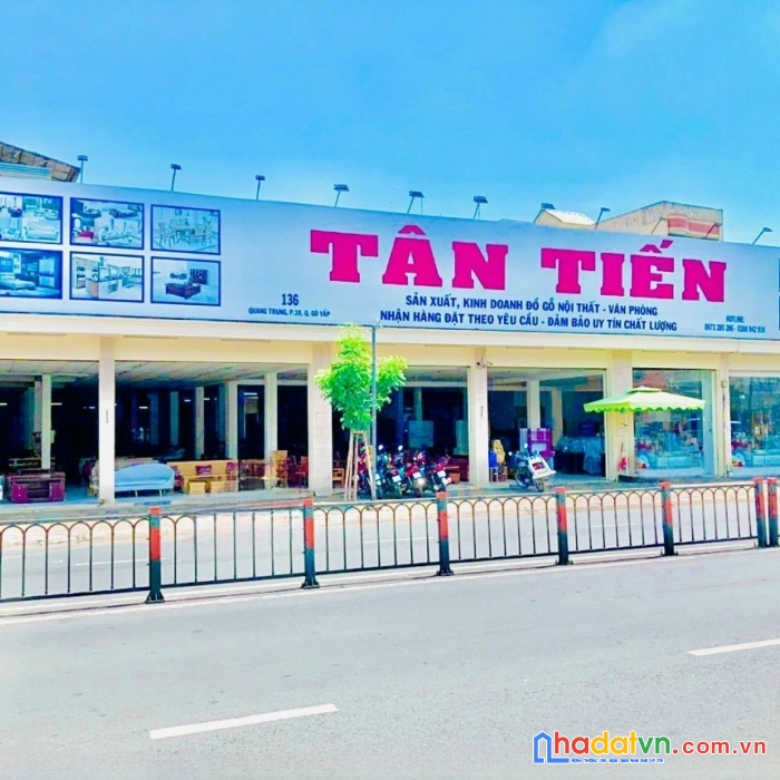 136 quang trung, phường 10, quận gò vấp - 20x62m trống suốt