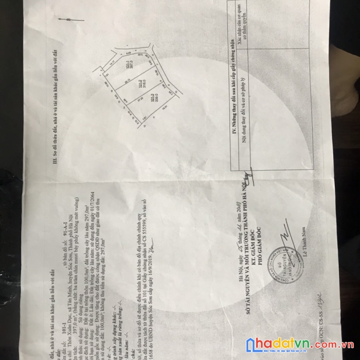 Chủ cần bán lô góc đất sẵn nhà 397m2 đường 3,5m. xuân dục, tân minh, sóc sơn, hà nội. lh 0971396855