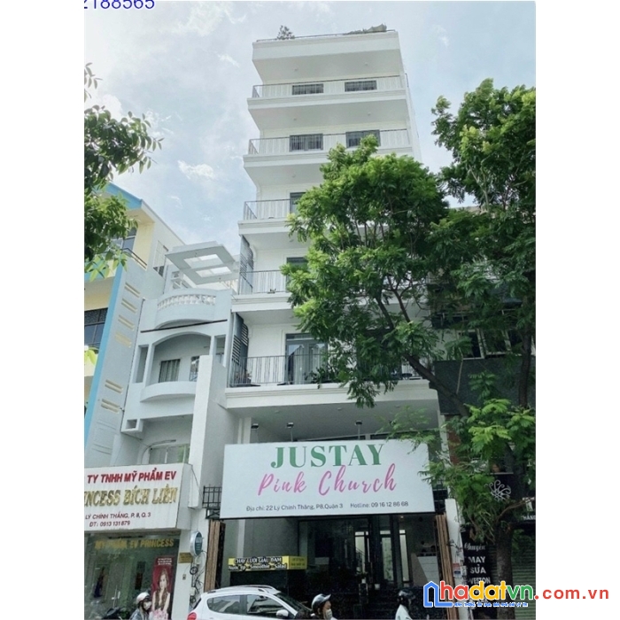 Bán nhà mặt tiền 22 lý chính thắng phường vts quận 3 giá 64 tỷ