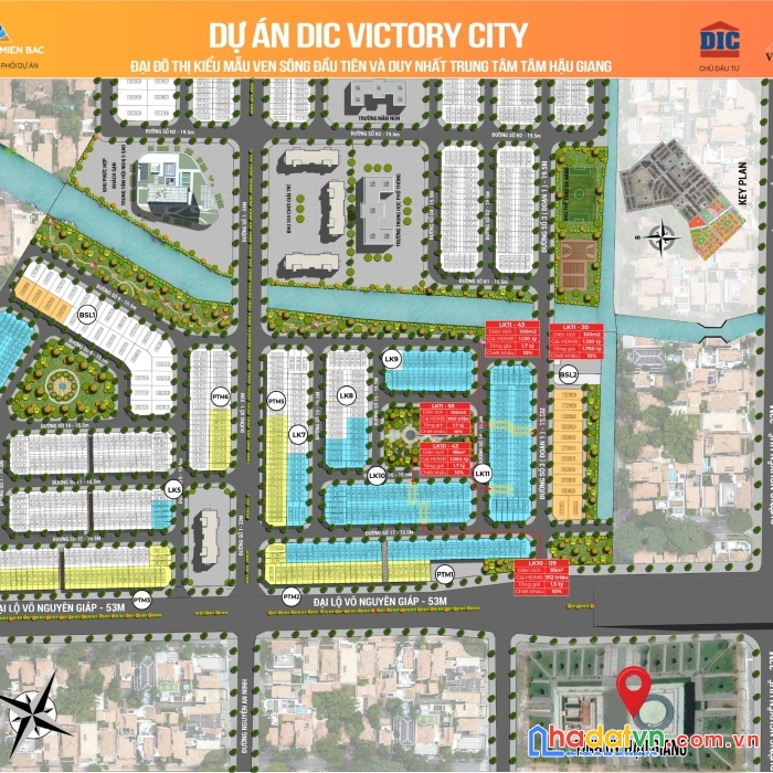 Quỹ căn độc quyền với chính sách chiết khấu cực tốt tại đại dự án dic victory hậu giang
