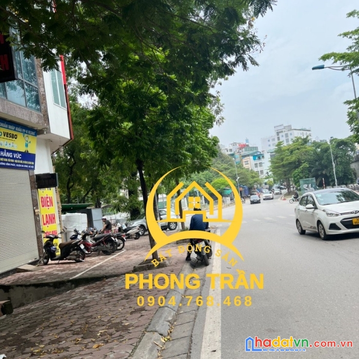 Bán nhà mặt đường bưởi, ba đình chỉ: 16,5 tỷ, dt 65m2, mt 6m, kinh doanh tốt