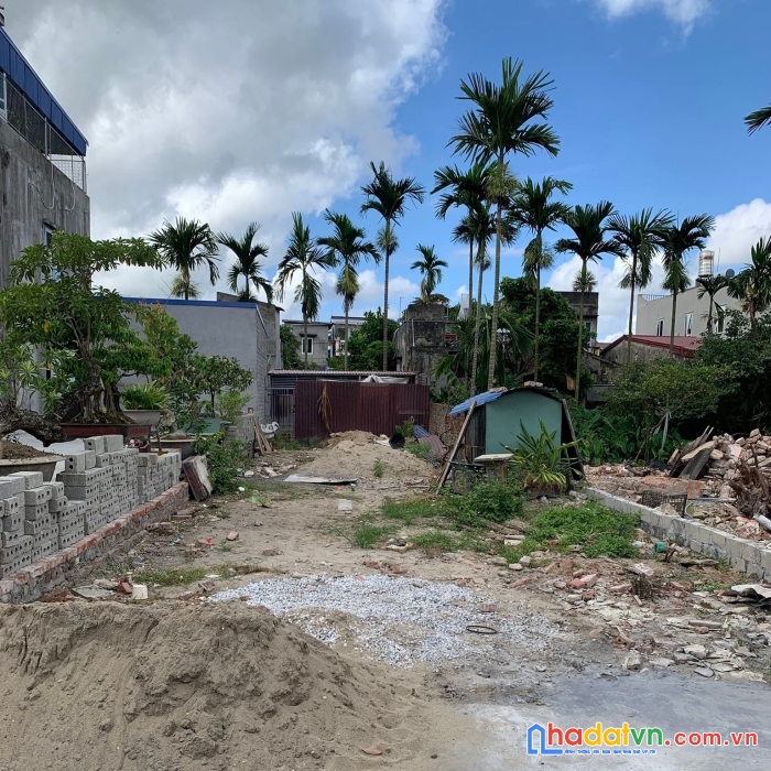 Lô 65,5m2 mặt đường 7m hải thành 2, dương kinh , hải phòng giá 1,6x tỷ