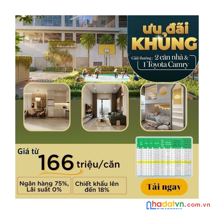 Mua nhà còn được tặng quà