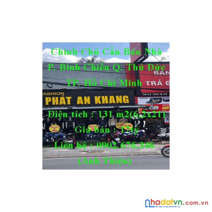 Chính chủ cần bán nhà đường tỉnh lộ 43 phường bình chiểu quận thủ đức tp hồ chí minh