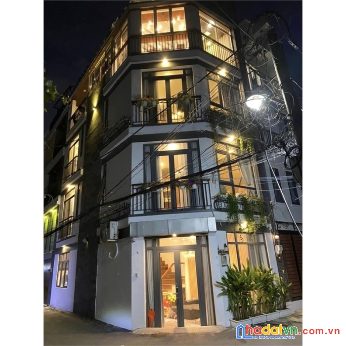 Nhà cực đẹp dương quãng hàm, phường 6, gò vấp – lô góc, 4 tầng.