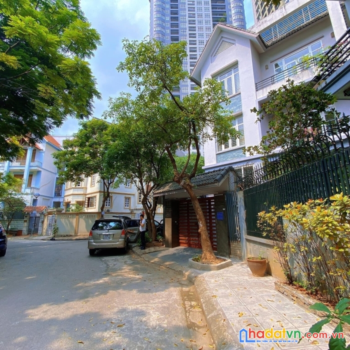 Biệt thự kđt mỹ đình 2-nguyễn cơ thạch 160m2 4t mt 18m-lô góc-chỉ 42 tỷ