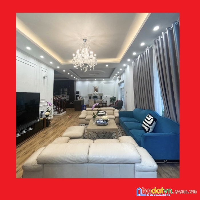 Biệt thự đơn lập rẻ đẹp nhất kđt việt hưng dt 248m2 mt 15m view công viên