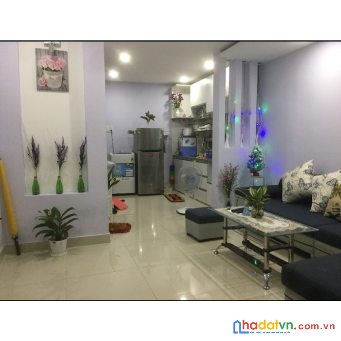 Chu văn an 2 tầng 26m2 hẻm thông ba gác giá 3 tỷ nhĩnh