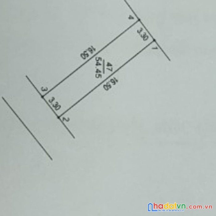 Bán nhà bà triệu, hà đông 57m2, 3 tầng, giá 6,3 tỷ. phân lô 2 mặt đường - ôtô tránh, vào nhà -