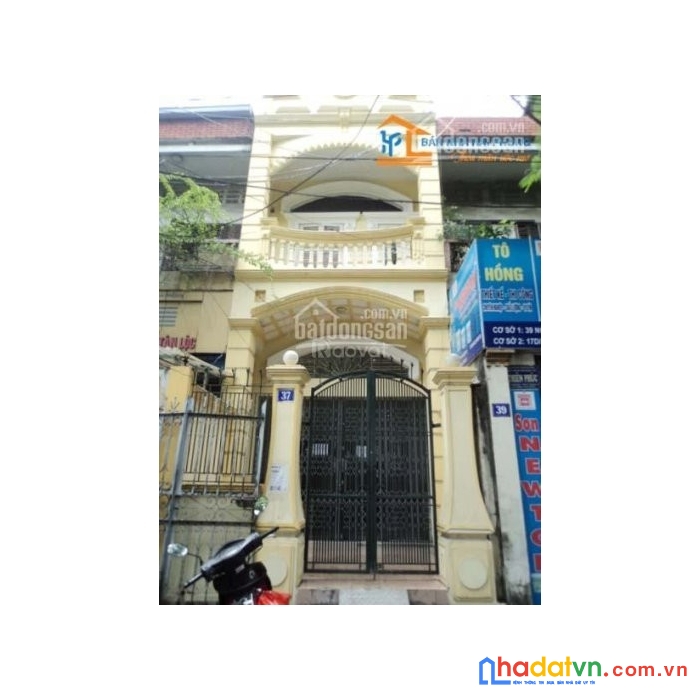 Cho thuê nhà làm văn phòng mặt đường số 37 nguyễn trãi, phường máy tơ, quận ngô quyền. tp hải phòng
