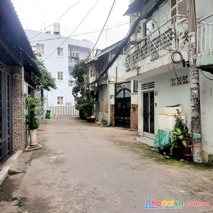 100m2 gò vấp 3.8 dài 27m., hẻm xe hơi thông thương - quang trung.