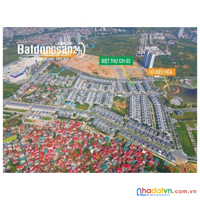 Chính chủ cho thuê biệt thự c01l03 - an vượng villas,khu đô thị dương nội hà đông hn