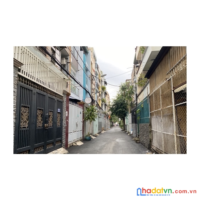 Bán nhà  huỳnh văn nghệ ,4 tầng, hẻm 5m, 63 m2, 5 tỷ 2