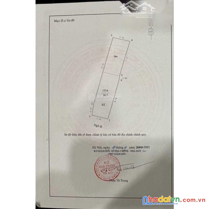 Chính chủ cần bán nhà số 10, ngõ 102 phố thanh nhàn, hai bà trưng, hà nội