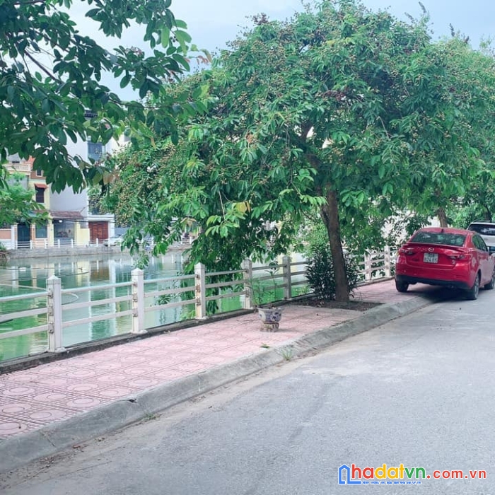 Đất rồng gia thượng - việt pháp, view hồ, lô góc, vỉa hè, kd, giá 10 tỷ 5