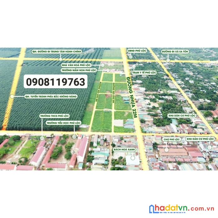 Cần bán 10 lô đất nền sổ đỏ 100% thổ cư