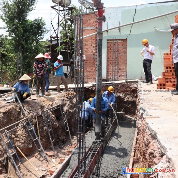 Bán nhà cổ nhuế đang thi công khách thoải mái thay đổi thiết kế 34m x 5 tầng