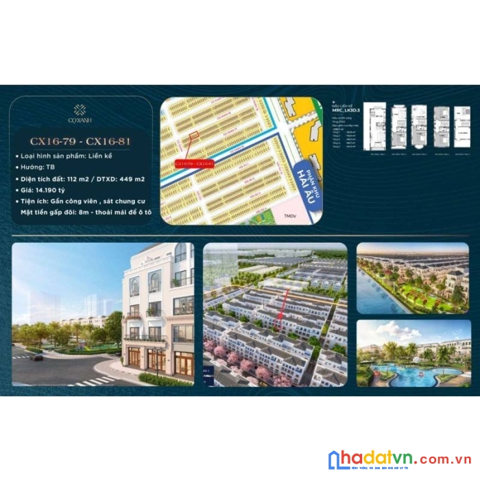Chính chủ cần bán siêu phẩm liền kề đập thông- cặp cọ xanh vị trí đẹp tại hưng yên