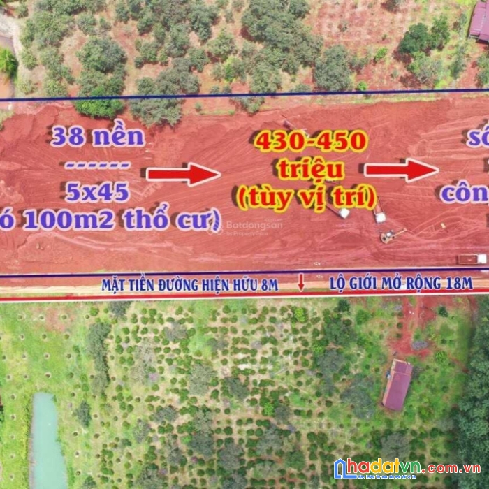 Đất thổ cư kdc nghĩa bình - bình phước - giá cực tốt để đầu tư