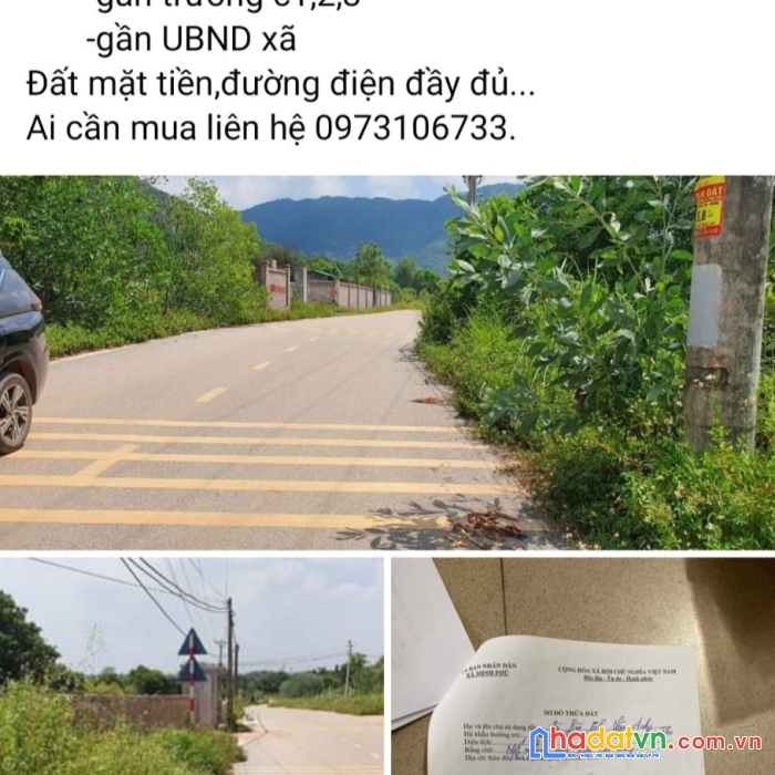 Chính chủ cần bán lô đất tại minh phú, sóc sơn, hà nội