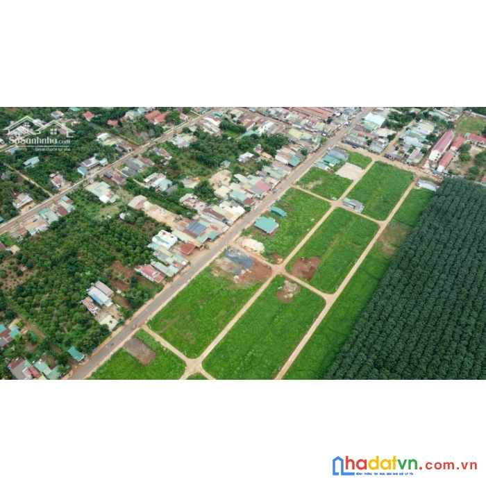 Bán đất thổ cư khu dân cư bàn cờ, cách sân bay 30 phút giá 900 triệu